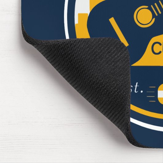 Nashville Curling Club Mouse Pad Mousepad (Ecke)