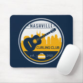 Nashville Curling Club Mouse Pad Mousepad (Mit Mouse)