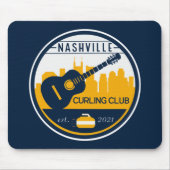 Nashville Curling Club Mouse Pad Mousepad (Vorne)