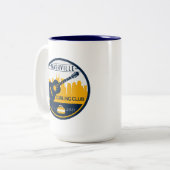 Nashville Curling Club Tasse (Vorderseite Links)
