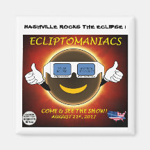Nashville Eclipse Magnet