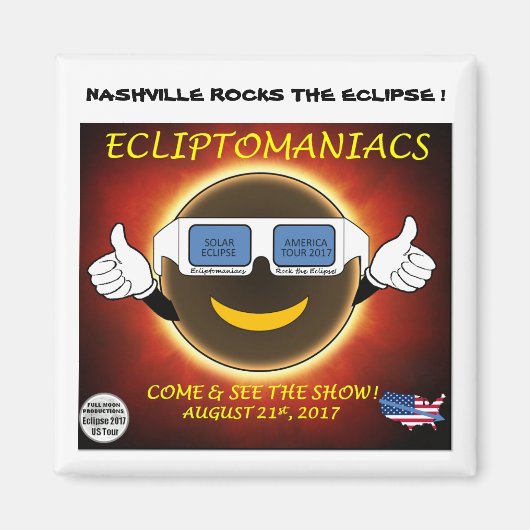 Nashville Eclipse Magnet (Vorne)
