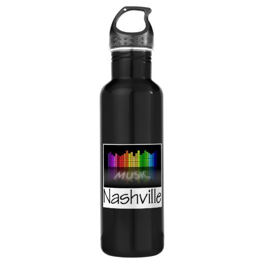 Nashville-Entzerrer Trinkflasche (Vorderseite)