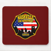 Nashville-Feuerwehr Mousepad (Vorne)