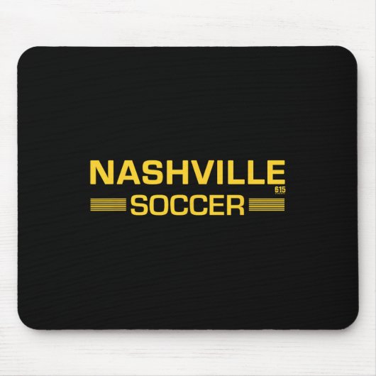Nashville Fußball Mousepad (Vorne)