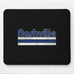 Nashville Fußball Vintage City Mousepad