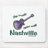 Nashville-Gitarre Mousepad (Vorne)