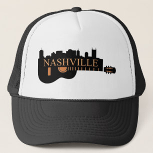 Nashville-Gitarren-Fernlastfahrer-Hut Truckerkappe