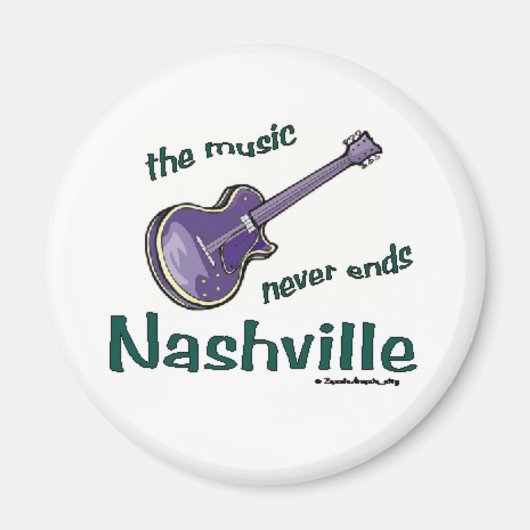 Nashville Guitar Magnet (Vorne)