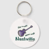 Nashville Guitar Schlüsselanhänger (Vorderseite)