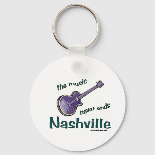 Nashville Guitar Schlüsselanhänger (Vorderseite)