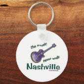 Nashville Guitar Schlüsselanhänger (Vorderseite)