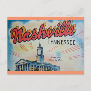 Nashville-Hauptstadt Postkarte