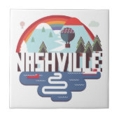 Nashville im Entwurf Fliese (Vorderseite)