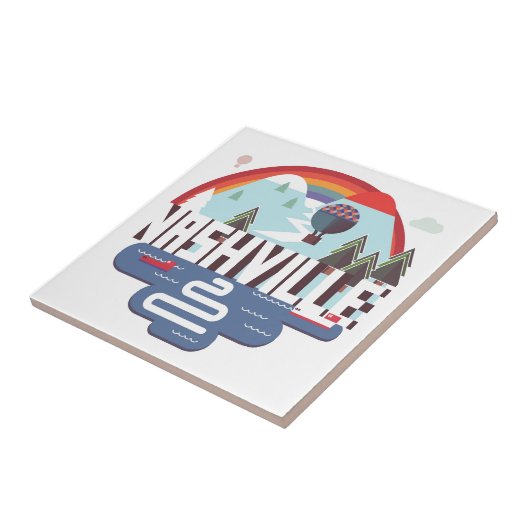 Nashville im Entwurf Fliese (Seite)