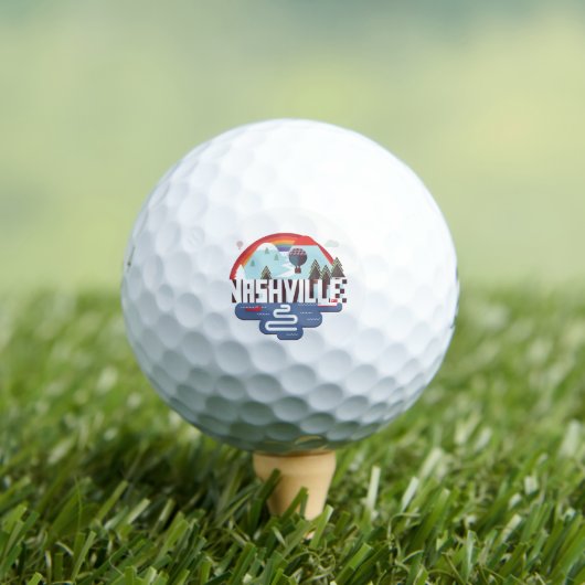 Nashville in Design Golfball (Insitu T-Shirt)