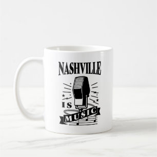 Nashville ist Musik Kaffeetasse