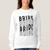 Nashville Junggeselinnen-Abschied Cowgirl Bride Cu Sweatshirt (Vorderseite)