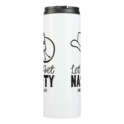 Nashville Junggeselinnen-Abschied Custom Bridesmai Thermosbecher (Rückseite)