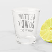Nashville Junggeselinnen-Abschied Custom Getting R Schnapsglas (Rückseite)