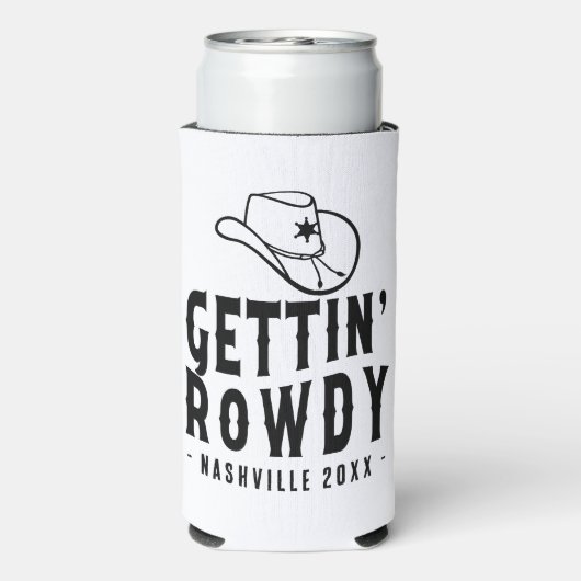 Nashville Junggeselinnen-Abschied Custom Getting R Selters Dosenkühler (Seltzer Rückseite)