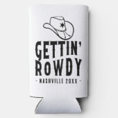 Nashville Junggeselinnen-Abschied Custom Getting R Selters Dosenkühler (Rückseite)