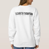 Nashville Junggeselinnen-Abschied Custom Nashty Br Sweatshirt (Rückseite)