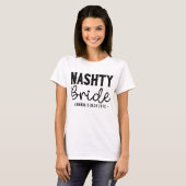 Nashville Junggeselinnen-Abschied Custom Nashty Br T-Shirt (Vorne ganz)