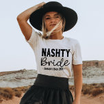 Nashville Junggeselinnen-Abschied Custom Nashty Br T-Shirt<br><div class="desc">Suchen Sie das passende Geschenk für Ihren Junggeselinnen-Abschied? Schauen Sie nur auf unseren Nashville Junggeselinnen-Abschied maßgeschneiderten Braut-T - Shirt! Dieses unglaublich witzig Shirt ist perfekt für jeden Bacheloretten, der Lieben hat, eine gute Zeit zu haben. Es ist nicht nur lustig, sondern auch großartig als Junggeselinnen-Abschied-Gefallen oder Brautparty-Geschenk. Außerdem ist es...</div>