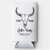 Nashville Junggeselinnen-Abschied Gettin Rowdy Cus Selters Dosenkühler (Vorderseite)