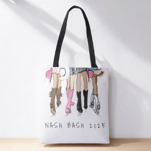 Nashville Junggesellinnenabschied Mode Cowboystief Tasche