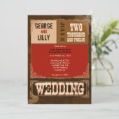 Nashville laden ein: Kirsche Einladung (Stehend Vorderseite)