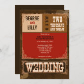 Nashville laden ein: Kirsche Einladung (Vorne/Hinten)