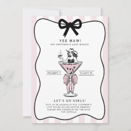 Nashville Last Rodeo Bachelorette Einladung