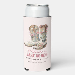 Nashville Last Rodeo Boots Junggeselinnen-Abschied Selters Dosenkühler