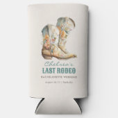 Nashville Last Rodeo Boots Junggeselinnen-Abschied Selters Dosenkühler (Vorderseite)