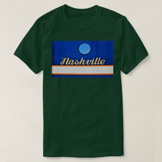 Nashville Locomotive Art 1 T-Shirt (Design vorne)