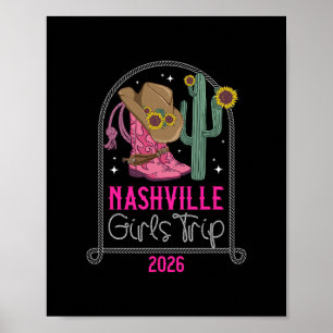 Nashville Mädchen Reise 2026 Mädchen Reisen Nashvi Poster