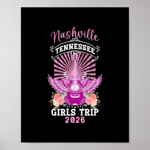 Nashville Mädchen Reise 2026 Mädchen Reisen Nashvi Poster