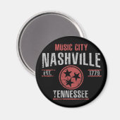 Nashville Magnet (Vorderseite/Rückseite)