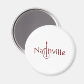 Nashville Magnet (Vorderseite/Rückseite)