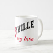 Nashville meine Liebe Kaffeetasse (VorderseiteRechts)