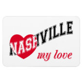 Nashville meine Liebe Magnet (Horizontal)