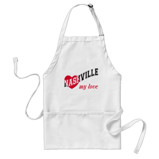 Nashville meine Liebe Schürze (Vorne)