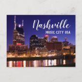 Nashville — Music City USA Postkarte (Vorderseite)