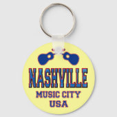 Nashville, Music City USA Schlüsselanhänger (Vorderseite)