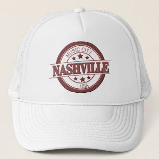 Nashville Music City USA Trucker Hat Truckerkappe