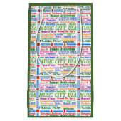 Nashville-Musik-Stadt Kleine Geschenktüte (Vorderseite)