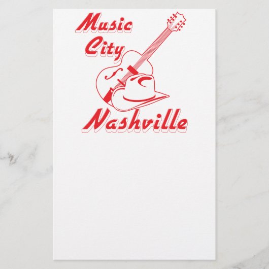 Nashville. Musikstadt Flyer (Vorne)