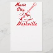 Nashville. Musikstadt Flyer (Hinten)